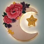 Φωτιστικό Φεγγάρι Floral